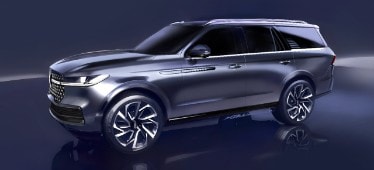 2025 Lincoln Navigator Exterior Design Sketch